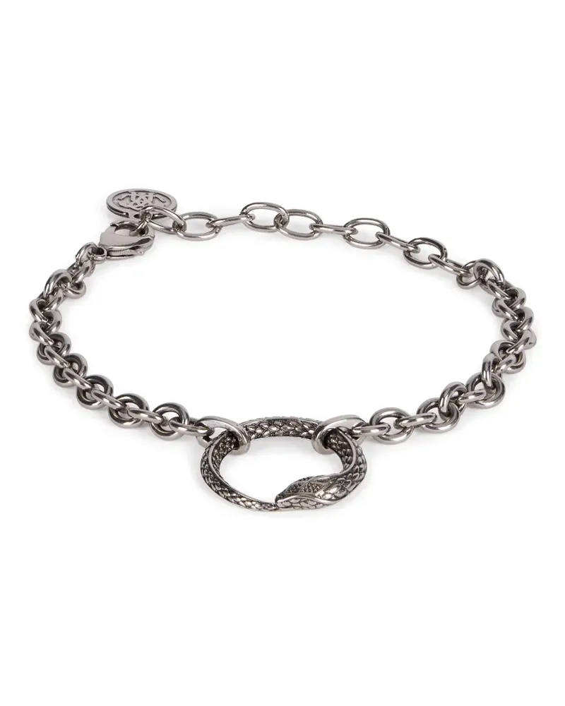 Roberto Cavalli Klassisches Kettenarmband - Silber Silber