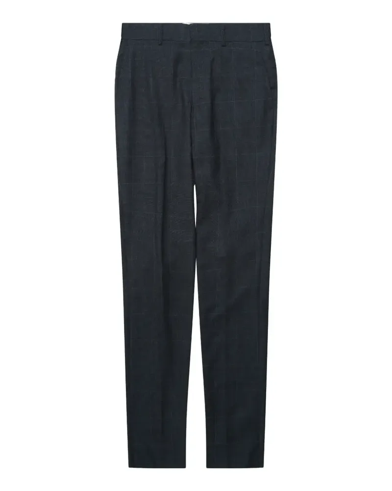 Comme des Garçons check-pattern tailored trousers - Grau Grau