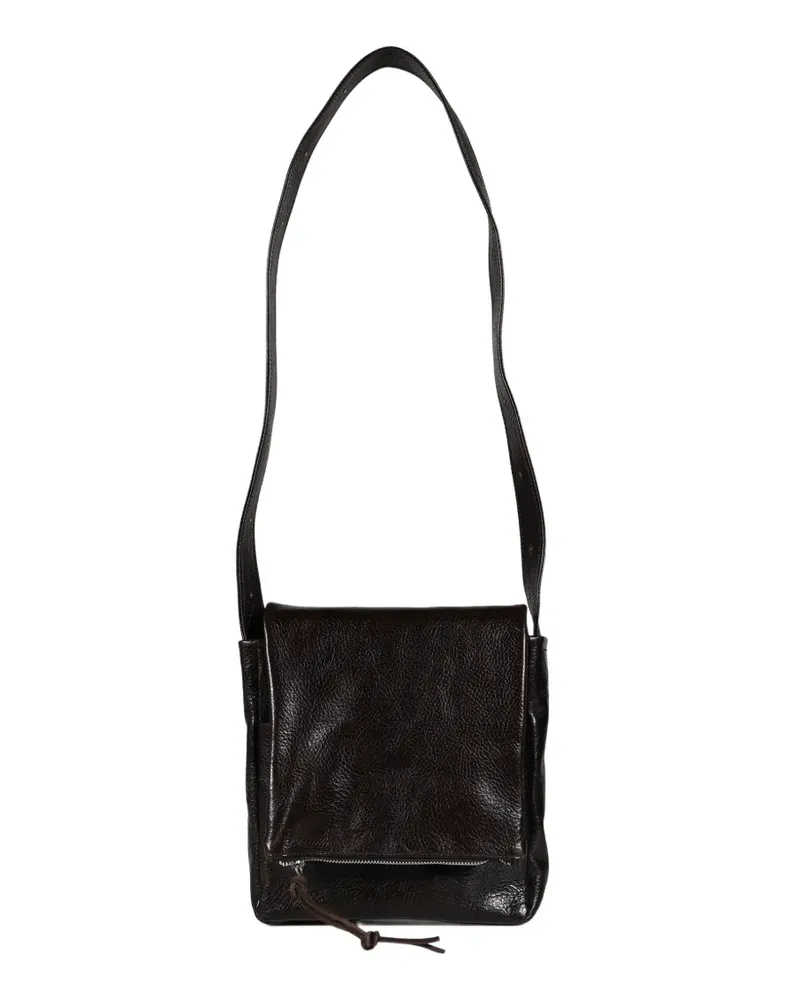 Our Legacy Schultertasche mit Reißverschluss - Braun Braun