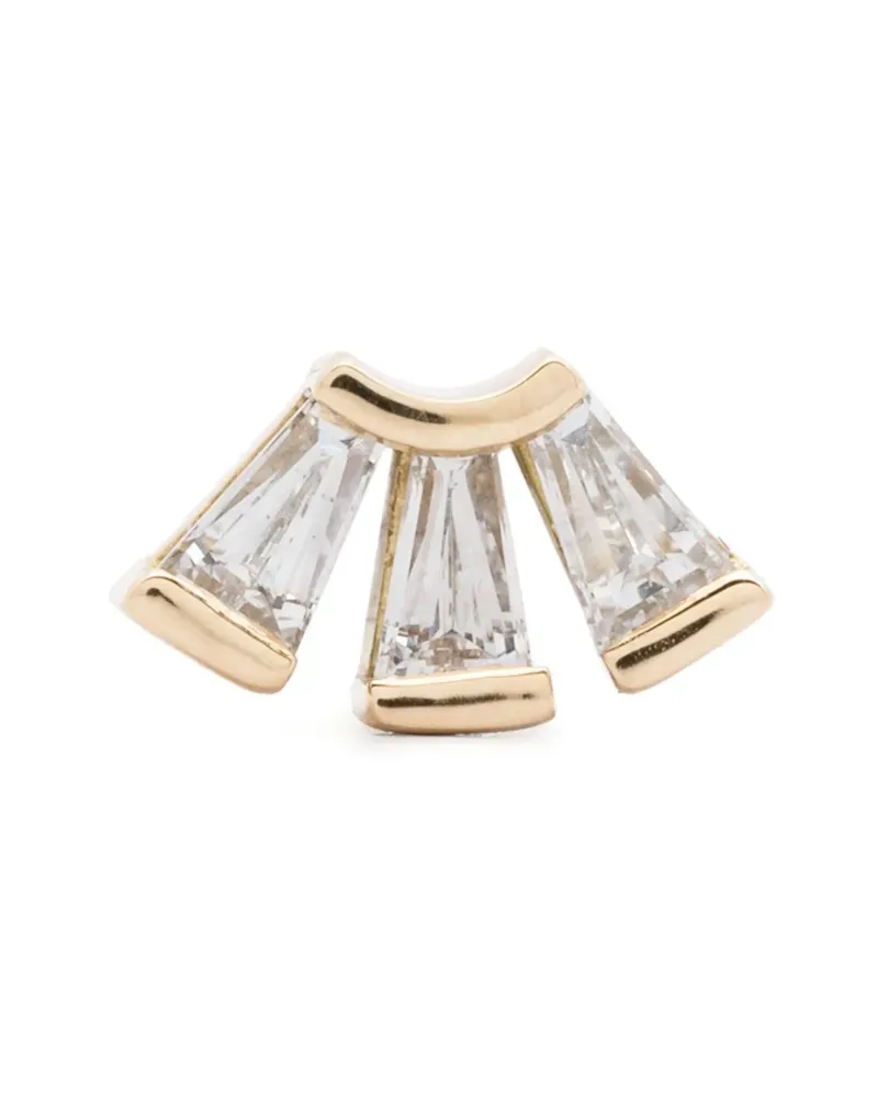 Maria Black 14K yellow gold Modular Fan diamond earring Gold