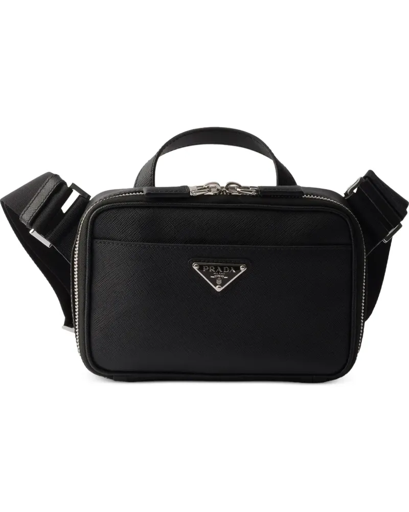Prada Saffiano-leather shoulder bag - Schwarz Schwarz