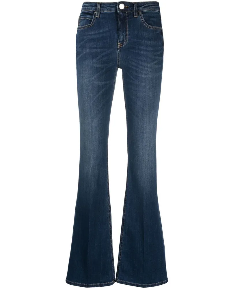 Pinko Jeans mit ausgestelltem Bein - Blau Blau