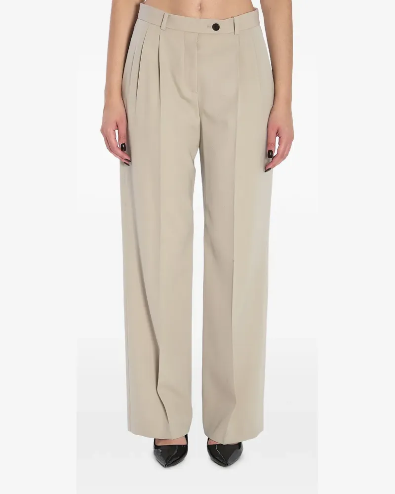 The Row Virgil Hose mit Falten - Nude Nude