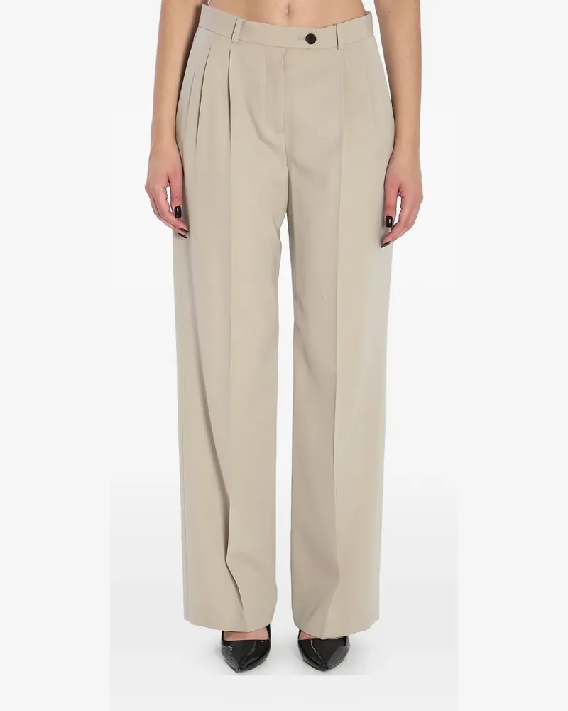 The Row Virgil Hose mit Falten - Nude Nude