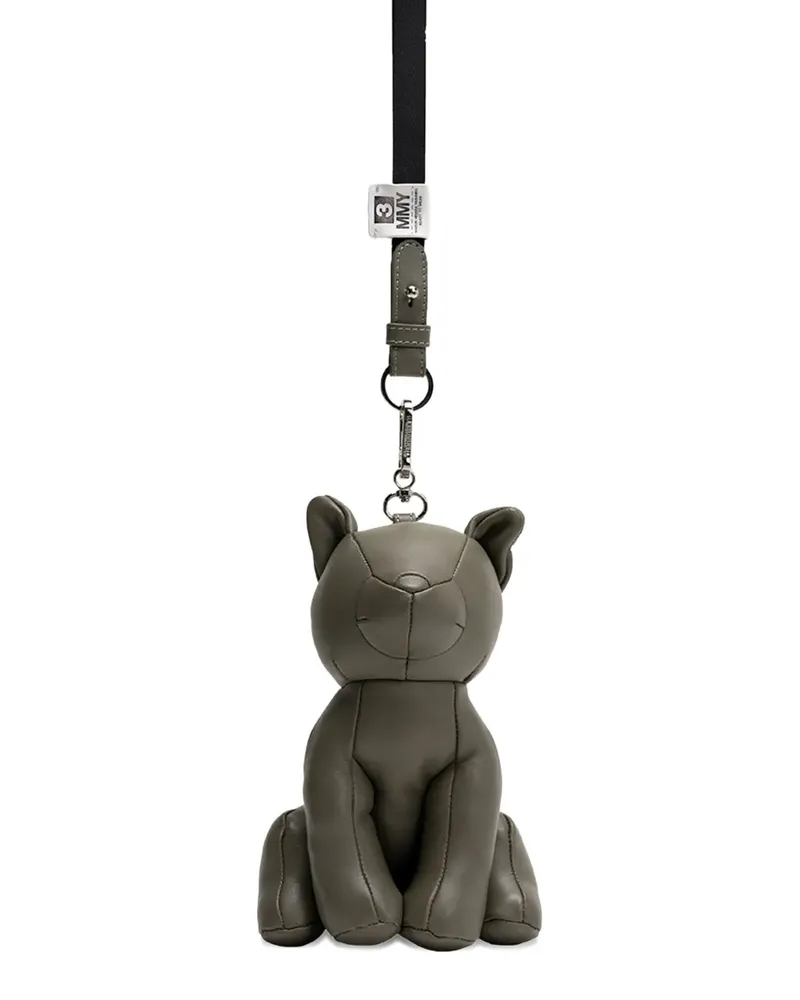 MIHARAYASUHIRO mini Dolls Cat shoulder bag - Grau Grau