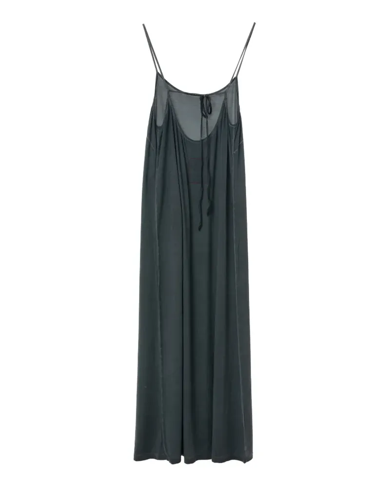 Uma Wang Daya spaghetti-strap maxi dress - Blau Blau