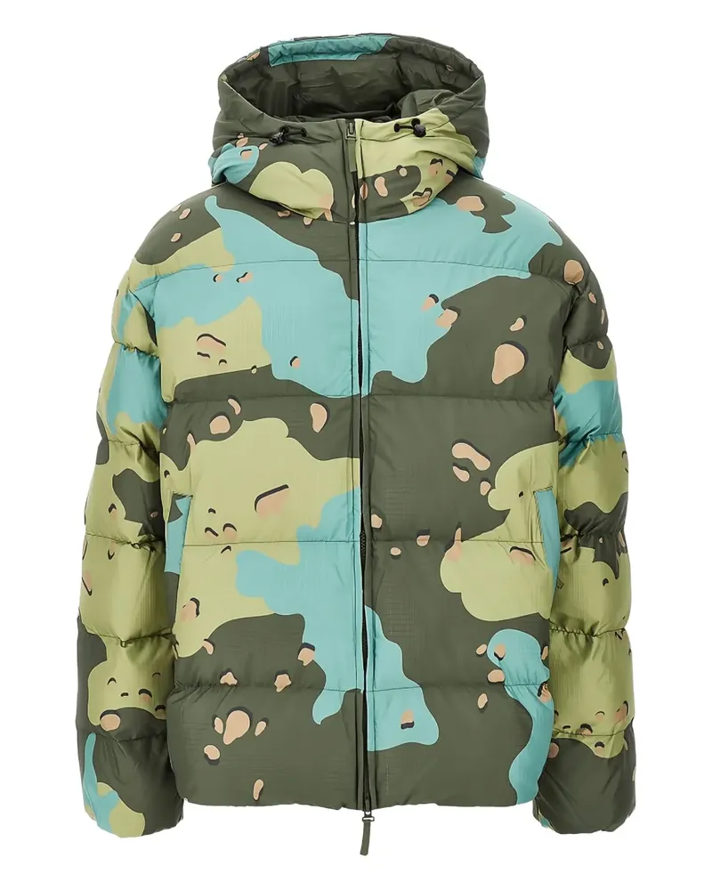 EA7 hooded jacket - Grün Grün