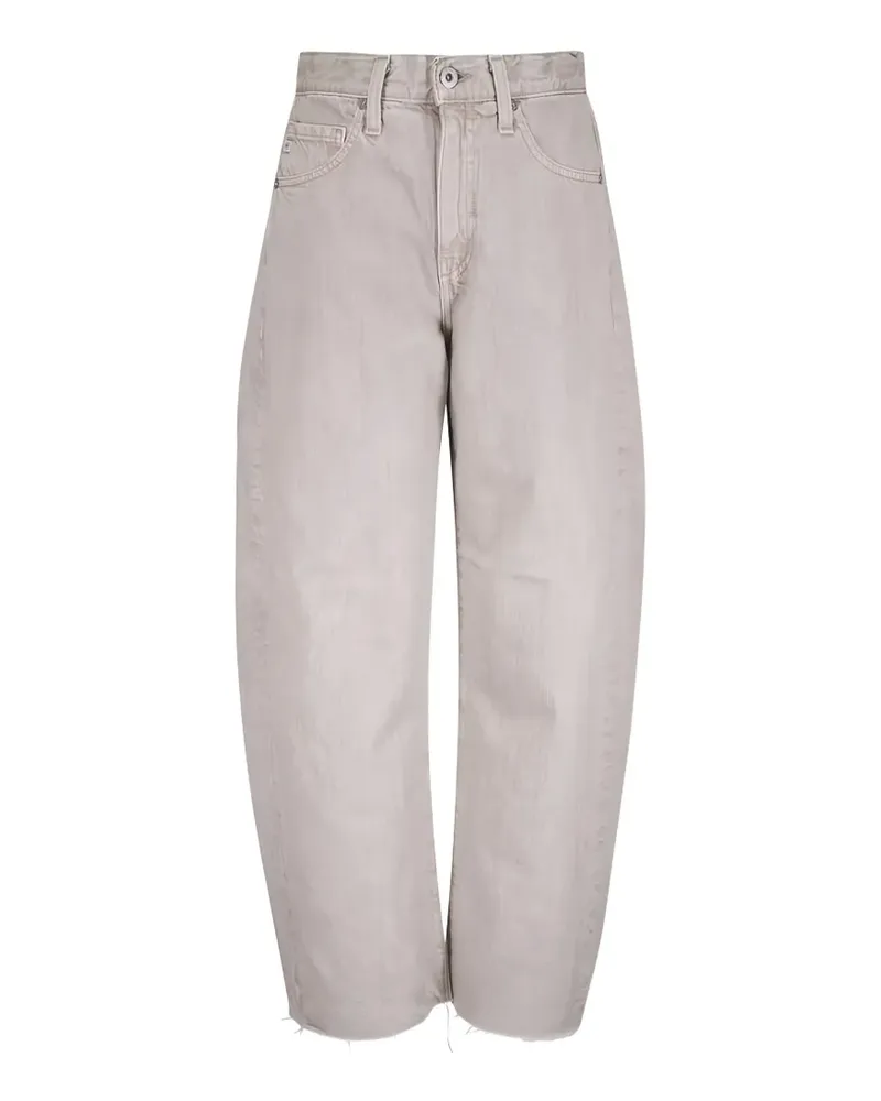 Adriano Goldschmied Hattie raw-hem jeans - Nude Nude