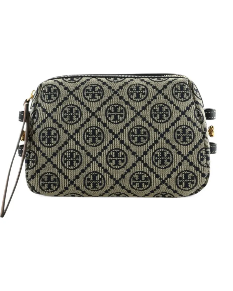 Tory Burch Romy T Umhängetasche mit Monogramm - Nude Nude