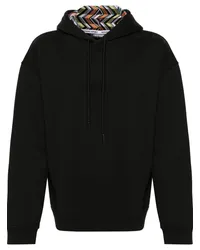 Missoni Hoodie mit Logo-Stickerei Schwarz