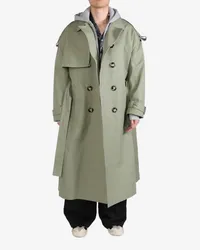 Meryll Rogge belted trech coat Grün