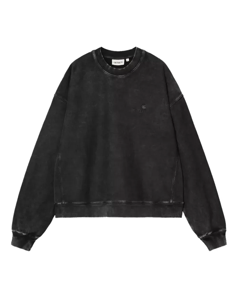 Carhartt WIP Lambert Sweatshirt mit Logo - Schwarz Schwarz