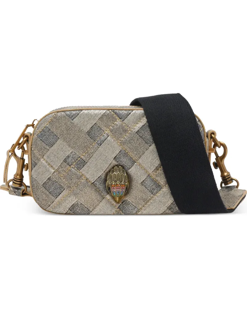 Kurt Geiger Kensington logo shoulder bag - Nude Nude