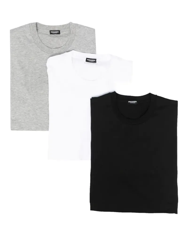 Dsquared2 logo t-shirt (set of three) - Mehrfarbig Mehrfarbig