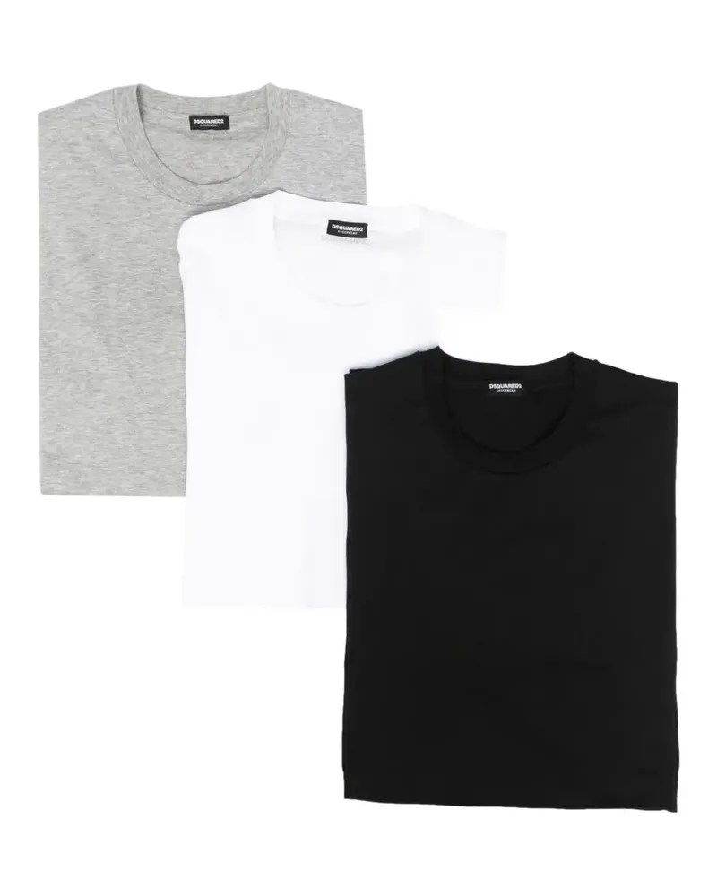 Dsquared2 logo t-shirt (set of three) - Mehrfarbig Mehrfarbig