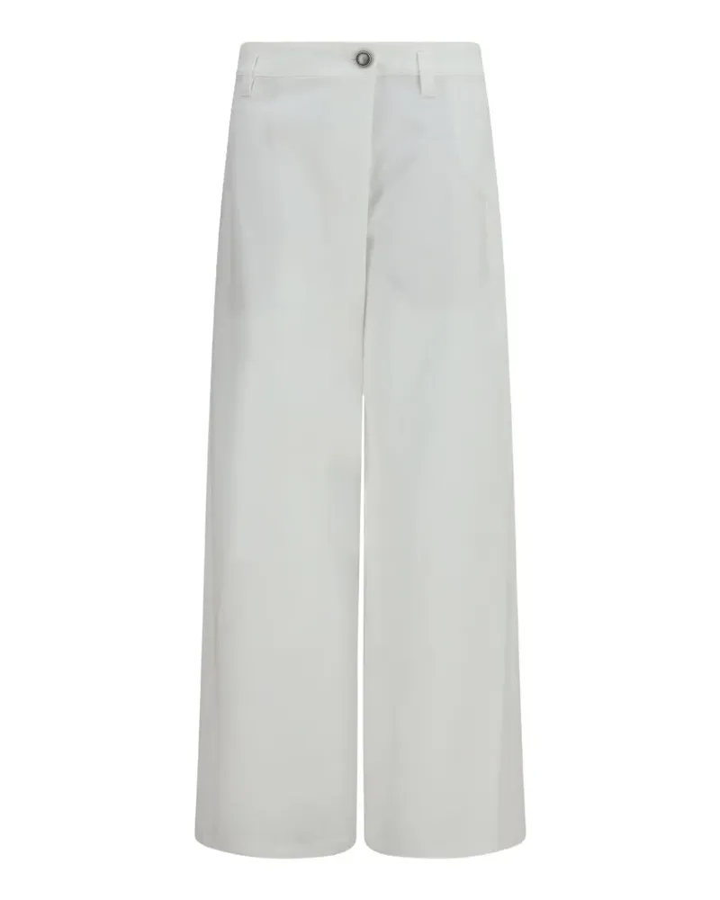 Brunello Cucinelli cotton trousers - Weiß Weiß