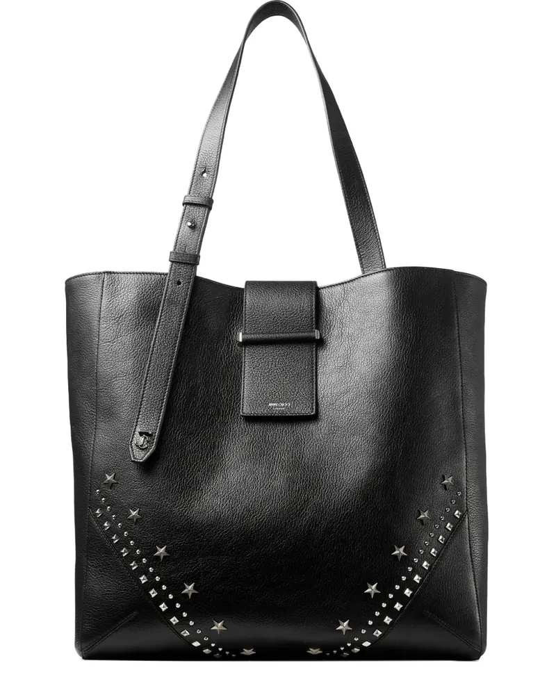 Jimmy Choo Bar Vertical Tote Bag - Schwarz Schwarz
