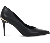 Spitze Stiletto-Pumps - Schwarz