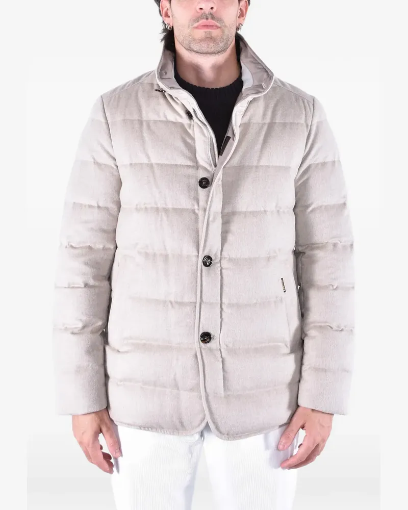 MOORER Nolde padded jacket - Nude Nude