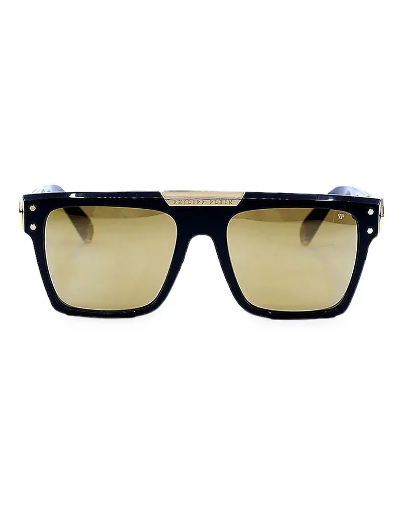 Philipp Plein square-frame sunglasses - Schwarz Schwarz
