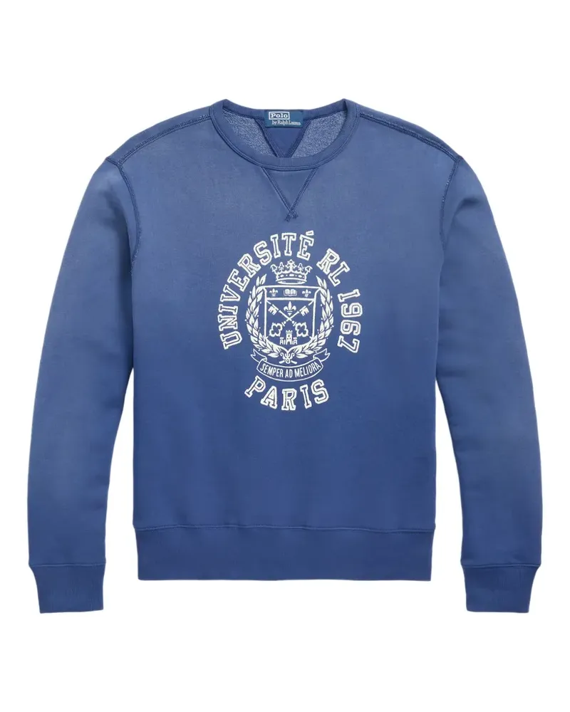 Ralph Lauren Sweatshirt mit grafischem Print - Blau Blau
