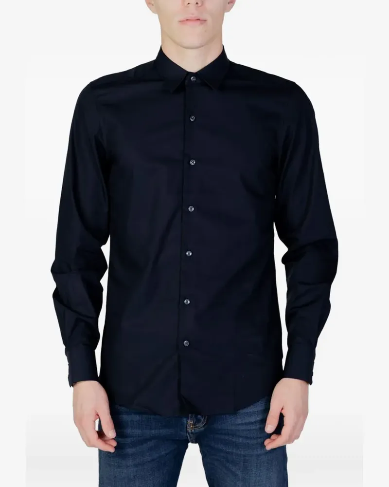 Antony Morato Napoli long-sleeve shirt - Blau Blau