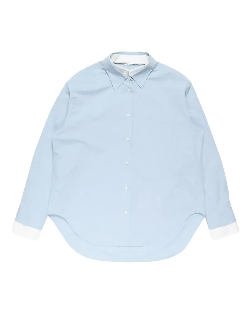 Acne Studios Hemd im Layering-Look - Blau Blau