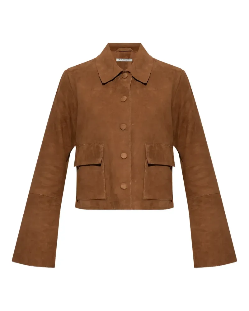 By Malene Birger Annie Jacke mit Klappentasche - Braun Braun