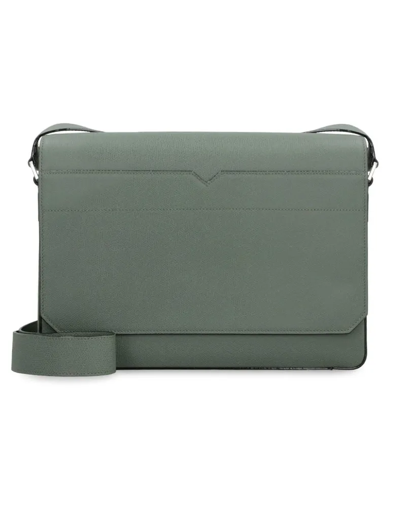 Valextra V-Line messenger bag Grün