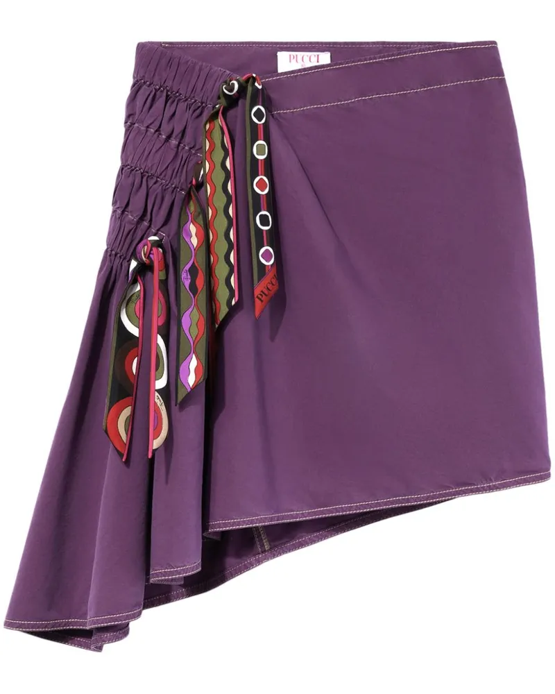 Emilio Pucci Vivara' Minirock - Violett Violett