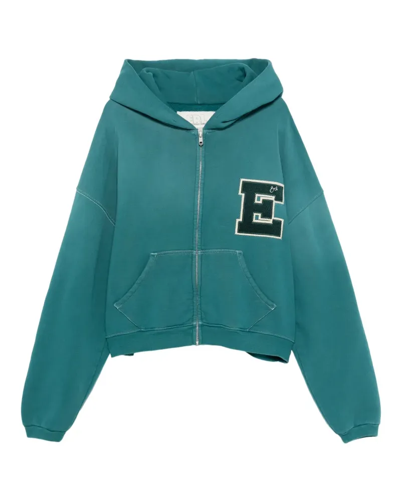 ERL zip-up hoodie - Blau Blau