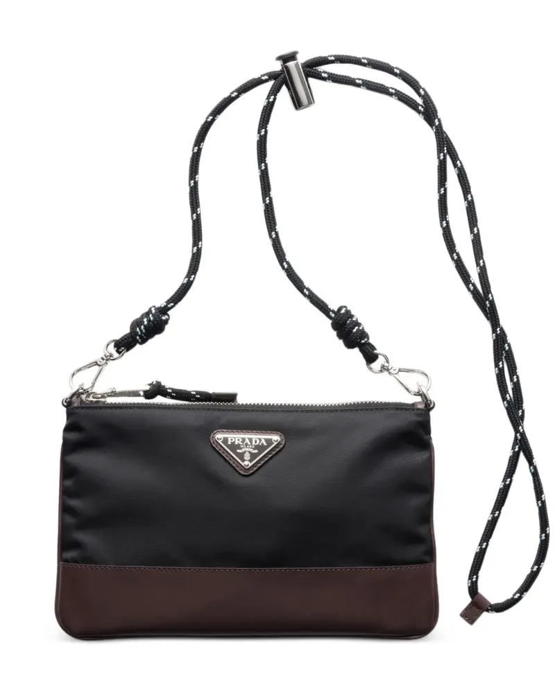 Prada Speedrock Re-Nylon Smartphone-Hülle - Schwarz Schwarz