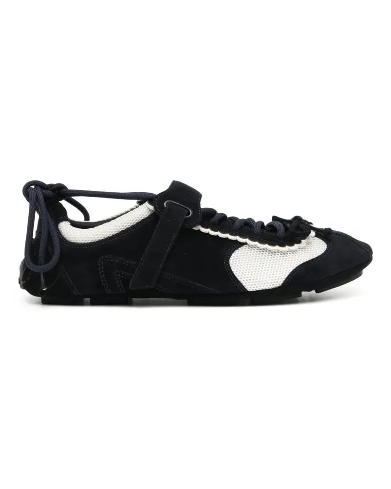 SHUSHU/TONG Sneakers mit gewellter Sohle - Blau Blau