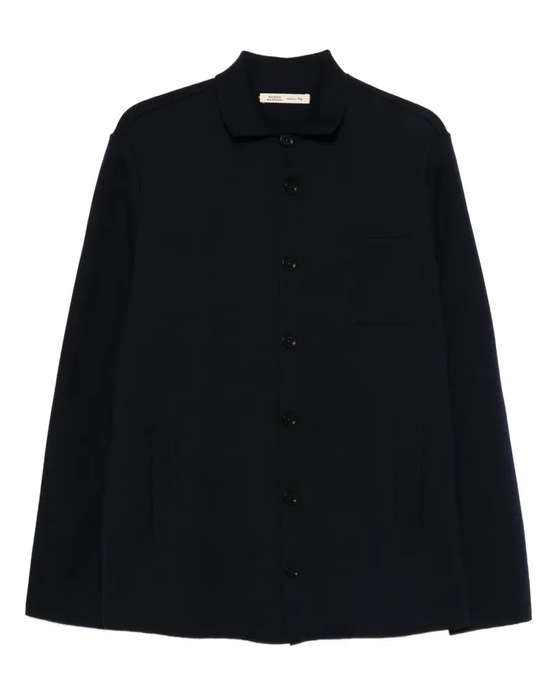 Maurizio Baldassari Langärmeliges Hemd - Schwarz Schwarz