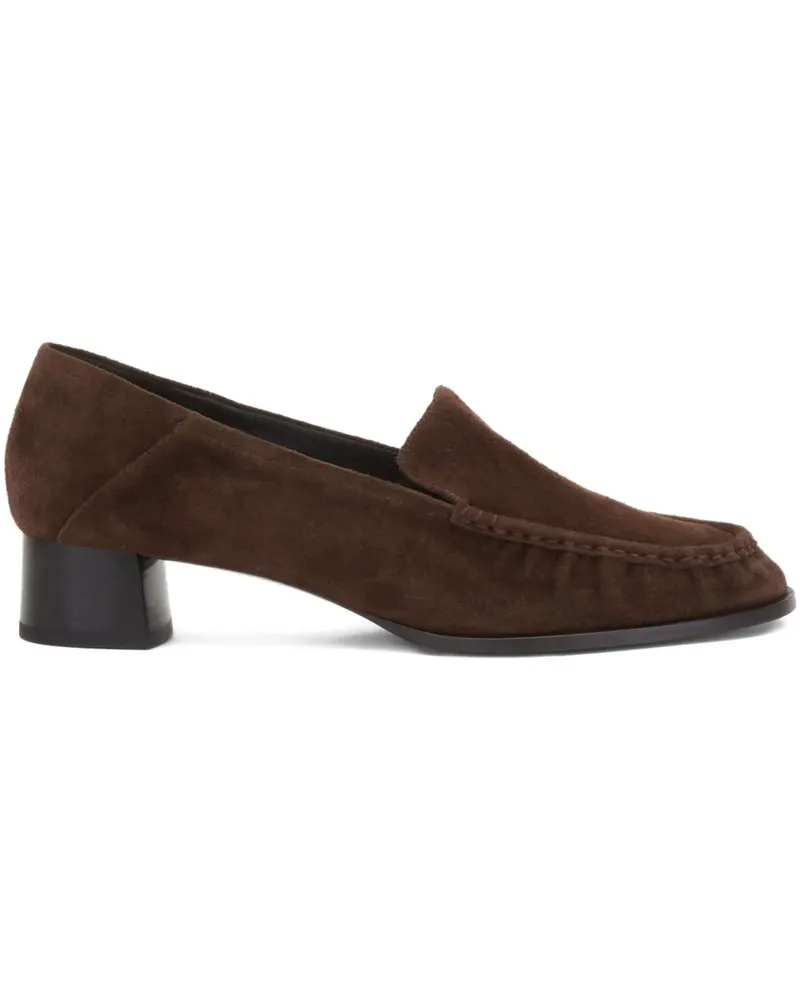 3.1 phillip lim Loafer aus Wildleder 35mm - Braun Braun