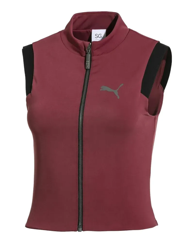 Puma x Selena Gomez Weste mit Reißverschluss - Rot Rot