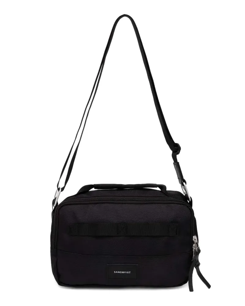 Sandqvist Kleine Olof Schultertasche - Schwarz Schwarz