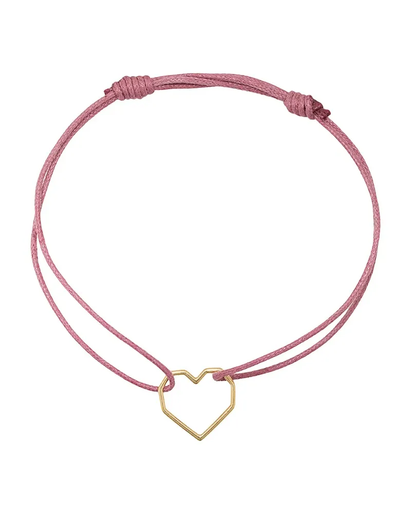Aliita Armband mit Herzmotiv - Rosa Rosa