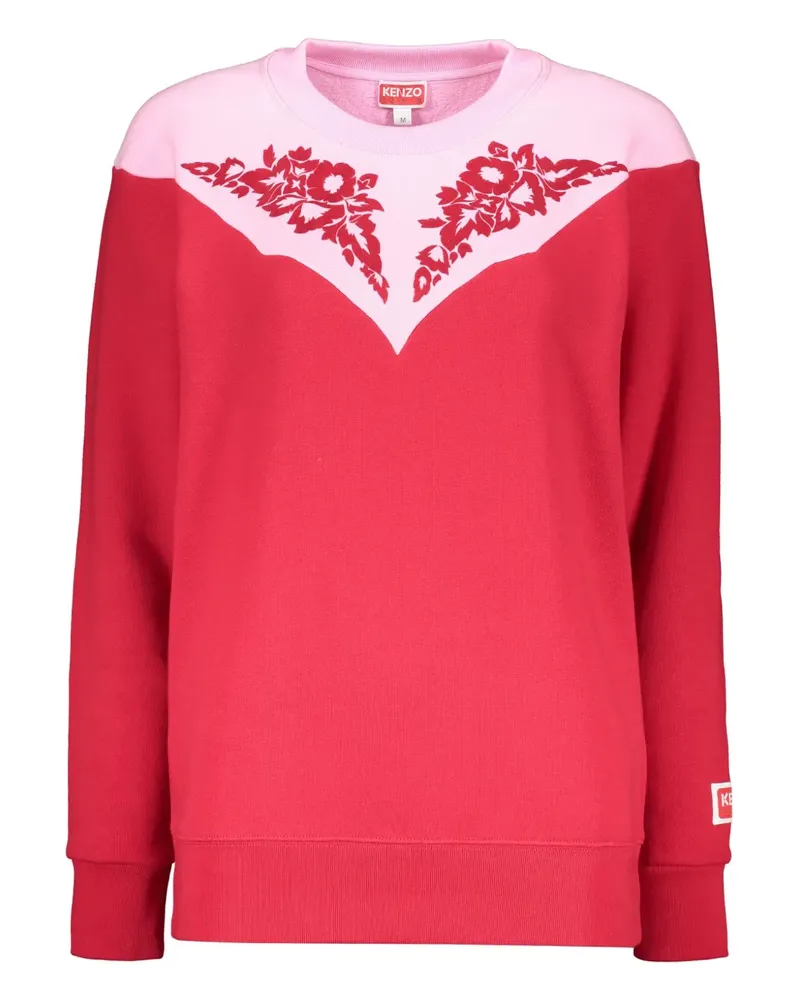 Kenzo Western Flower Sweatshirt - Rot Rot