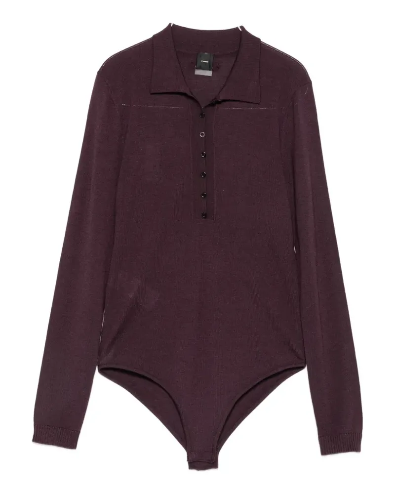 Pinko long-sleeve bodysuit - Violett Violett