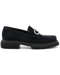 Ferragamo Gancini Loafer Blau