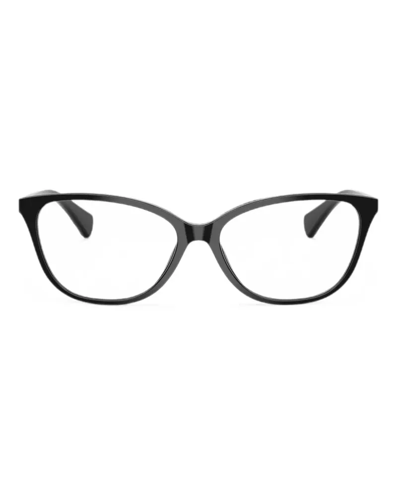 Ralph Lauren Klassische Cat-Eye-Brille - Schwarz Schwarz