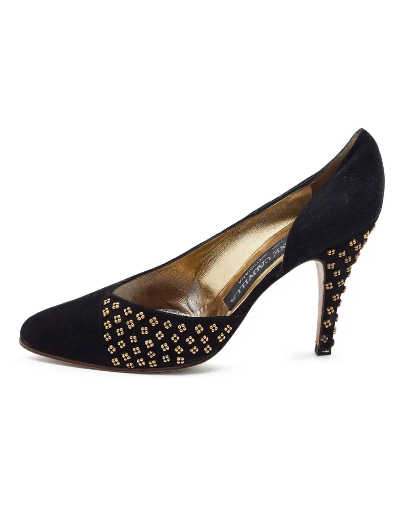 René Caovilla D'Orsay Pumps - Schwarz Schwarz