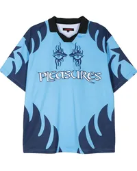 PLEASURES Afterlife Soccer Trikot Blau