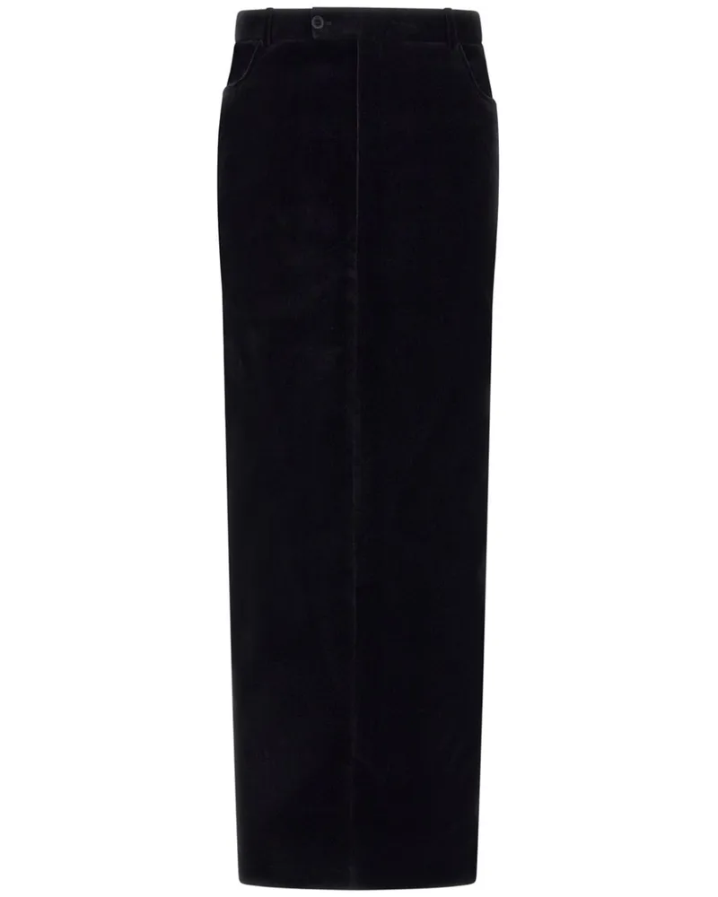 Saint Laurent Hose mit schmalem Schnitt - Schwarz Schwarz