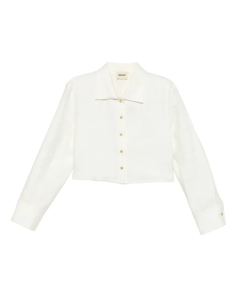 KHAITE Jasen Hemd - Nude Nude