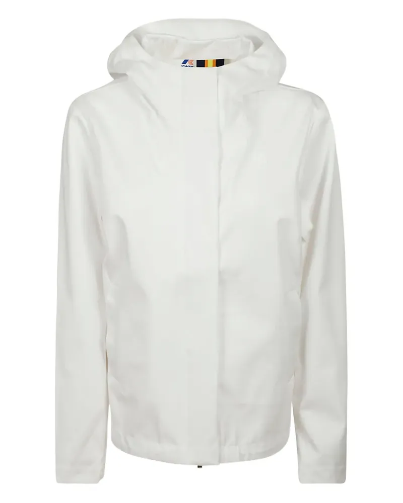 K-Way Jacke mit Reißverschluss - Weiß Weiß