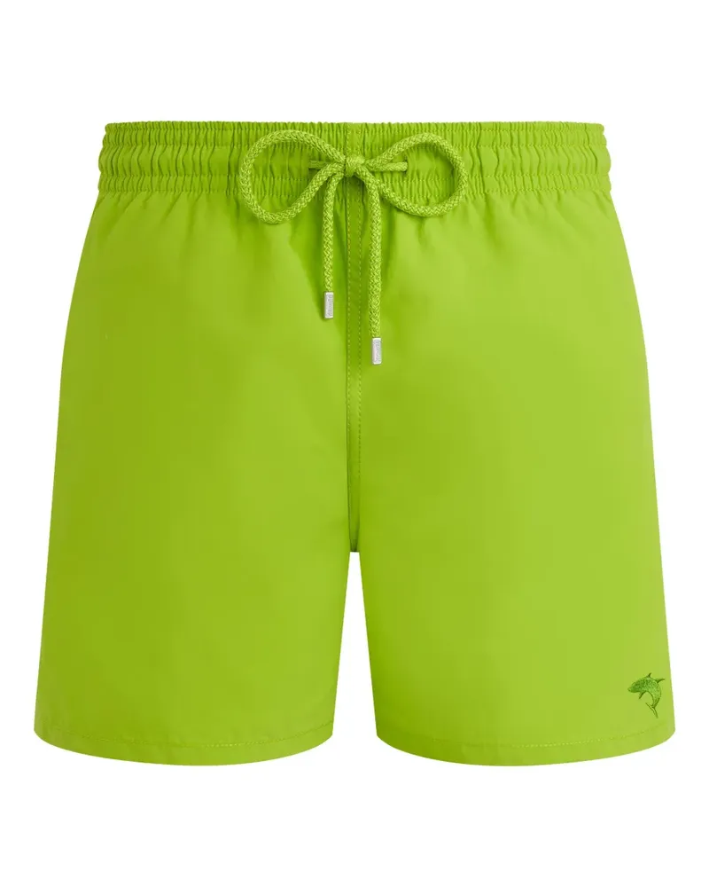 Vilebrequin Wasserreaktive Requins Badeshorts - Grün Grün