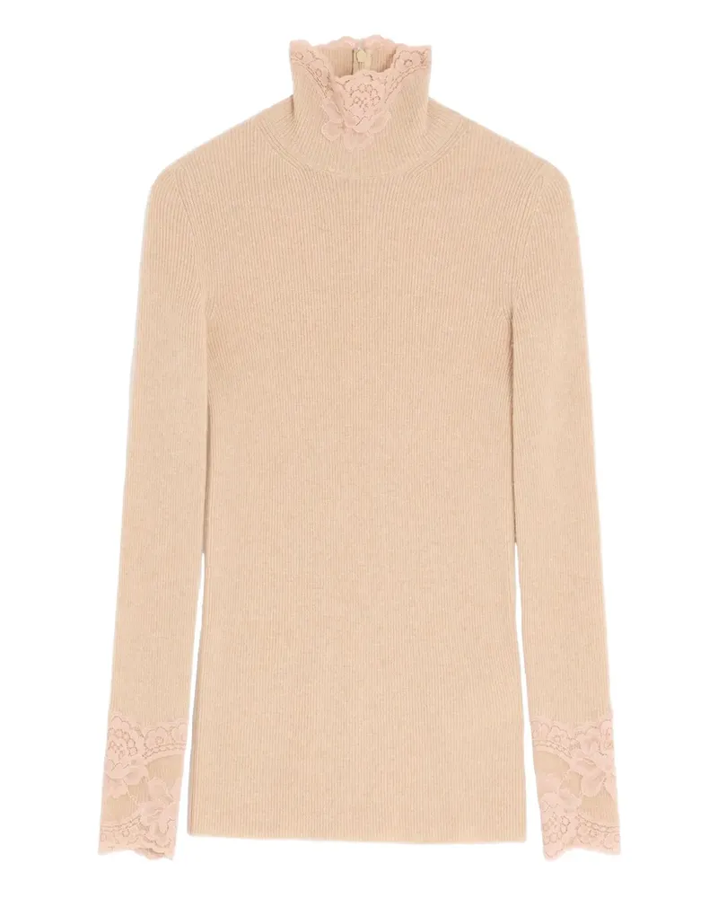 Valentino Garavani Pullover mit Stehkragen - Nude Nude