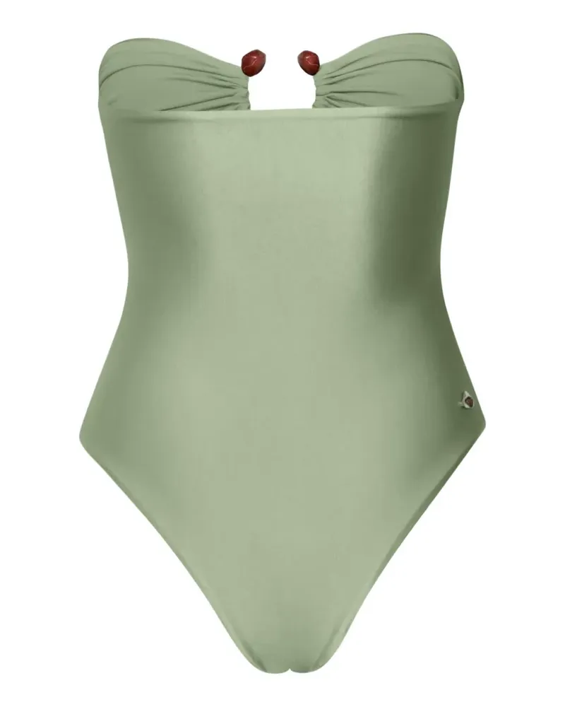 Baobab Collection Tika Badeanzug mit Cut-Outs - Grün Grün